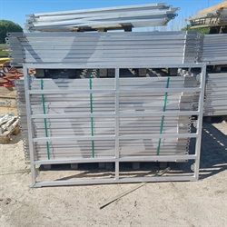 Leichte Fangpferchgitter aus Aluminium 